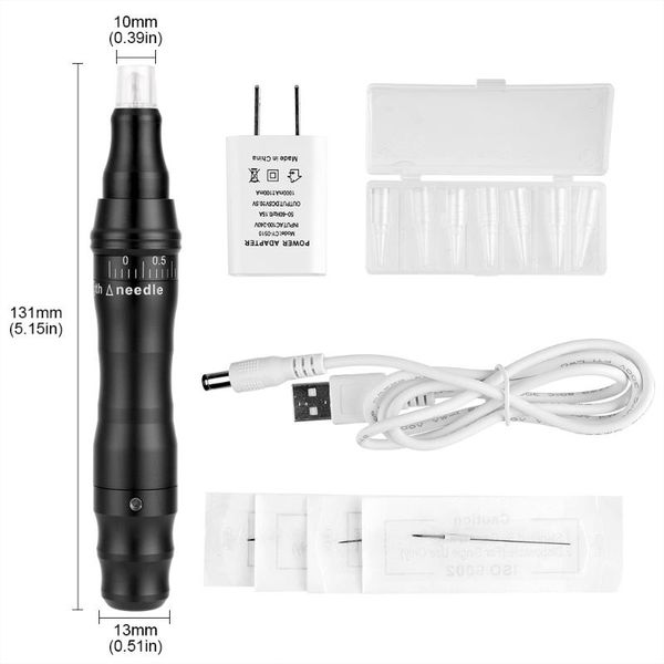 

tattoo guns kits hybrid permanent makeup machine pen eyebrow lip eyeliner rotary body&art em811