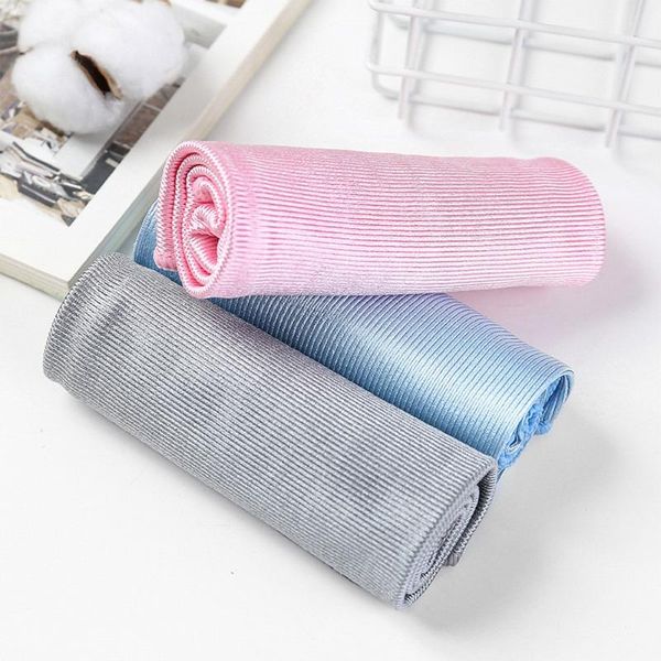 

cleaning cloths microfiber glass towel absorbable no trace lint rag mirror cloth wipe car