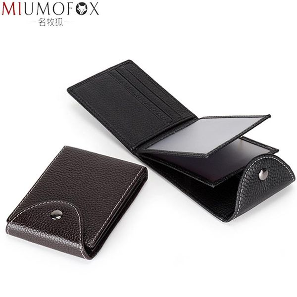 

card holders ultrathin driver license cover genuine leather car driving documents folder multiple cards slots holder unisex, Brown;gray