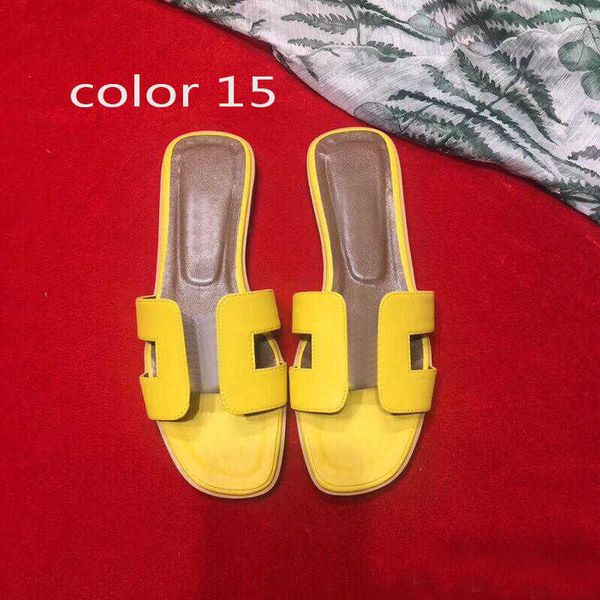 

2021 slippers classic flat woman slippers summer lady cartoon big head slippers leather l bath fashion women shoes large size 35-41-42 zlh, Black