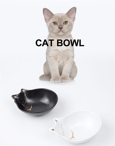 

cat bowls & feeders bowl ceramic cute cartoon creative feeding kitten