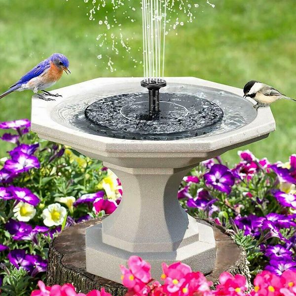 

garden decorations floating solar powered fountain pump with nozzle pool pond outdoor decoration fontaine exterieur pour jardin