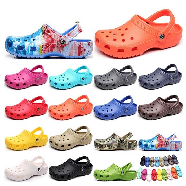 

163hotsale fashion Sandals Slip On Casual Beach Waterproof Shoes men Classic Nursing Clogs Hospital Women Slippers Work Medical, 8 36-41