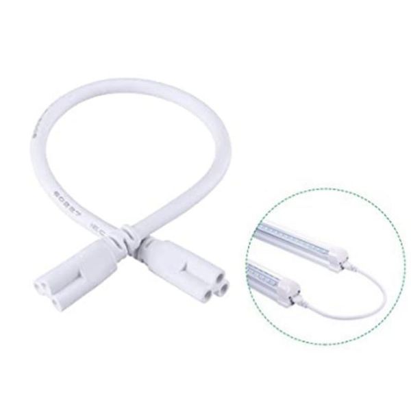 

bulbs 1ft 2ft 3ft 5ft cable for integrated t8 t5 led tubes lights electrical wire connector extension cord double end