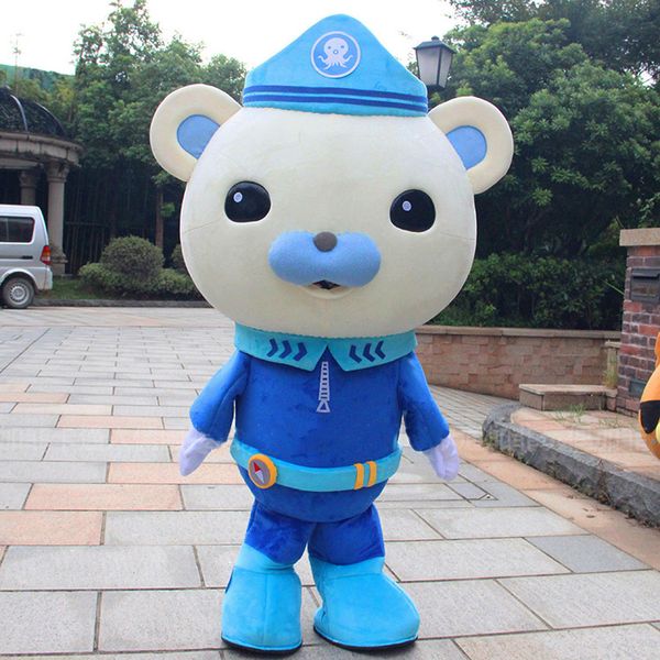 

mascot costumes ocean fish mascot police mascot costumes size, Black;red
