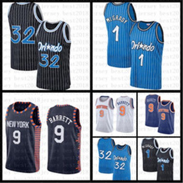 

2021 new basketball jersey orlandomagicmens newyorkknicks32 rj 9 barrett patrick 33 ewing penny 1 hardaway, Black;red