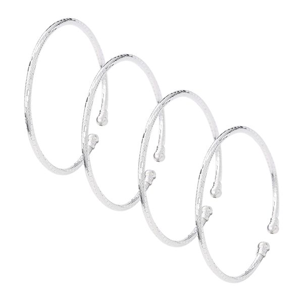 

fashion personality open size cuff bangles for women wedding engagement bracelet jewelry, White