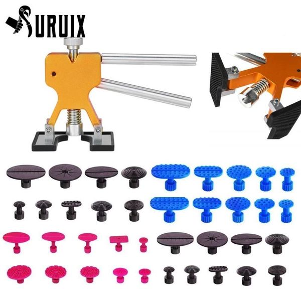 

car body remove tools paintless dent repair tool removal puller tabs suction cup glue for hail depression professional hand sets
