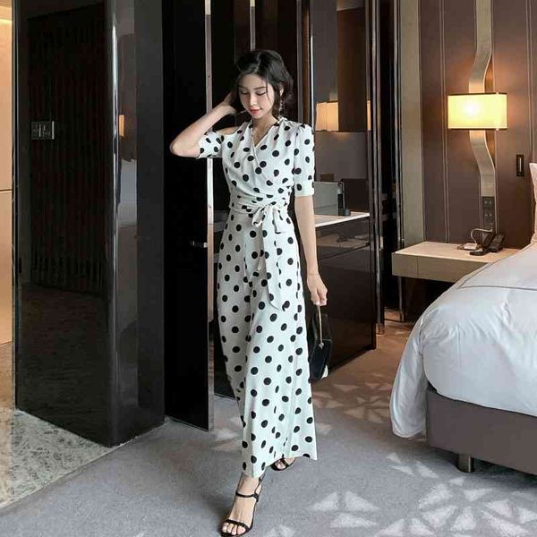 

dress female mode temperament comfortable off shirt arrival stylish pant sweet dot 2 joint parts, Black;gray