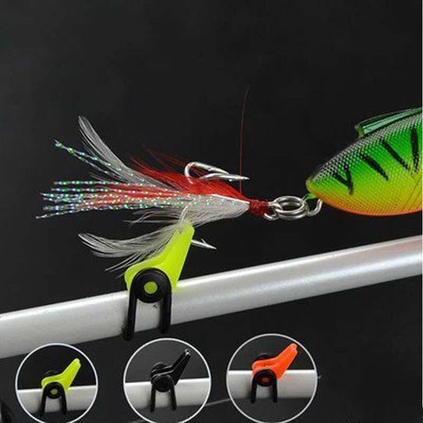 

fishing lure hooks carp gear hanging bait jig ring sandpiper accessories hook keeper for rod