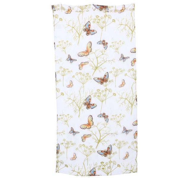 

curtain & drapes floral roman semi sheer window shade rural ribbon home decor