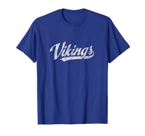 

Vikings Mascot T Shirt Vintage Sports Name Tee Design, Mainly pictures