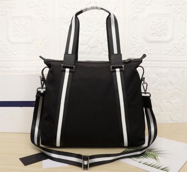 

men's official documents, postal difference, shoulder bag, large-capacity handbag, business high-quality leather computer l briefcases