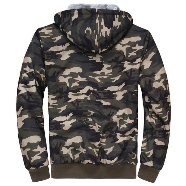 

arrival winter camouflag warm hooded coats for men fashion casual camo jacket male thicken snow coat, Black;brown