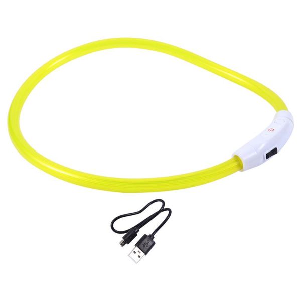 

cat collars & leads led rechargeable dog collar glowing puppy with usb cable