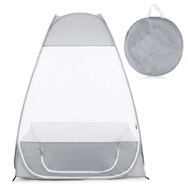 

tents and shelters outdoor mosquito net meditation camping tent single sit-in standing shelter cabana quick folding