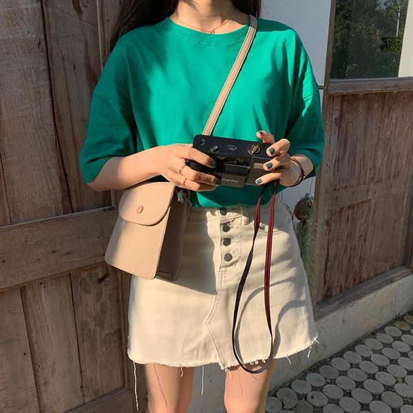 

women's t-shirt summer female fashion short sleeve women large size loose tee o-neck womens clothing, White