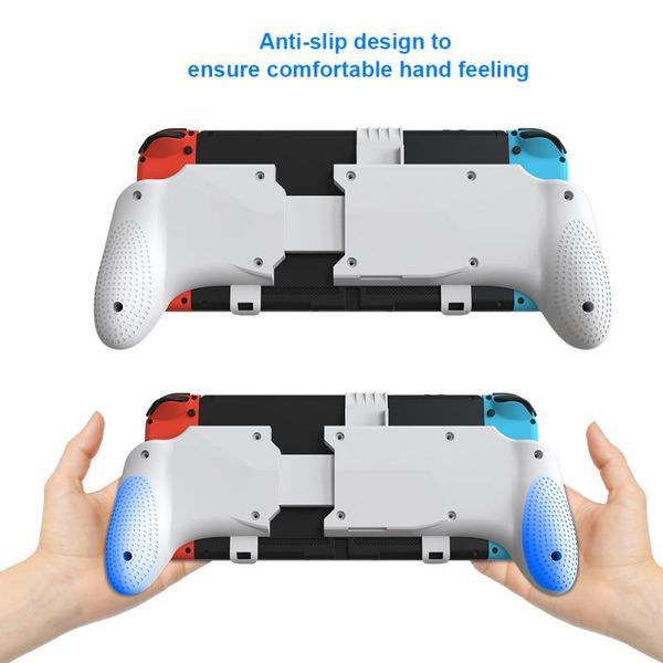 

game controllers & joysticks est for switch oled protective shell three-in-one host handle retractable with detachable bracket switch/lite