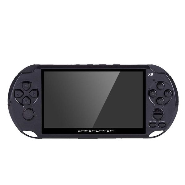 

handheld player 5.0 large screen consoles support tv output with mp3 movie camera 10000+games portable players game