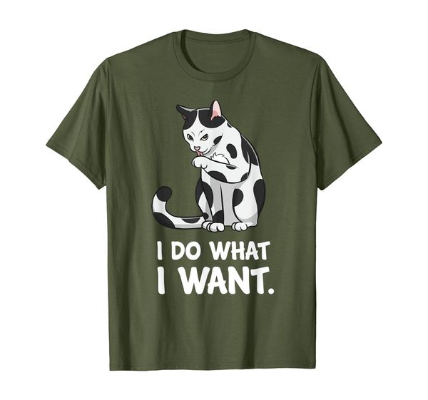 

I Do What I Want Cat Shirt Cat Owners Gift T-Shirt, Mainly pictures