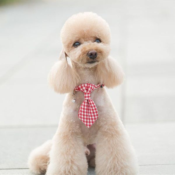 

cat collars & leads plaid pet dog harness leash set vest for small dogs bow tie formal dress puppy chest strap chihuahua