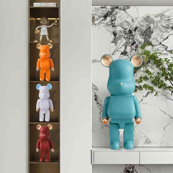 

net red new floor violent bear ornaments super large living room tv cabinet modern simple decoration gifts