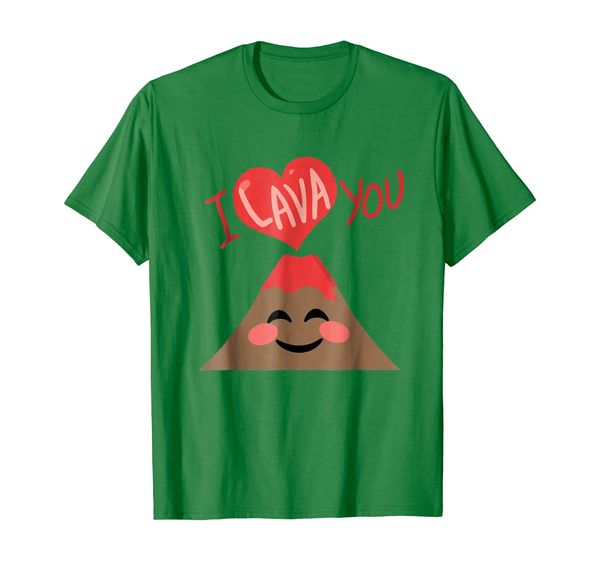 

I Lava You Lovers Volcano Heart Sweet Cute Funny Pun T-shirt, Mainly pictures