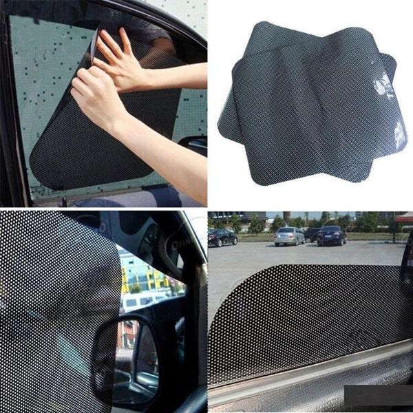 

car sponge side window static cover sun shade sunscreen film sunshade black