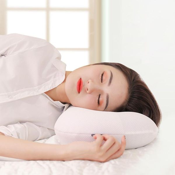 

pillow inflated headrest bedding home nordic fluffy inner memory foam travel pillows neck decorative innovative products