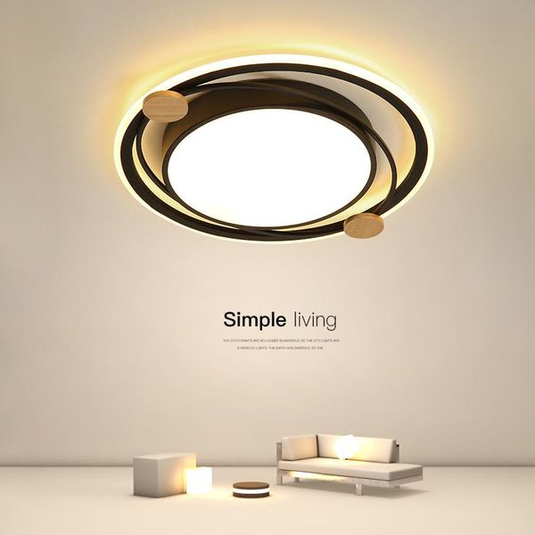 

ceiling lights led bedroom lamp simple modern home warm children's room study creative small living