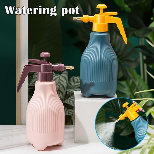 

air pressure sprinkler for plants nordic style gardening spray bottle copper nozzle 2 mode 1.5l _wk watering equipments
