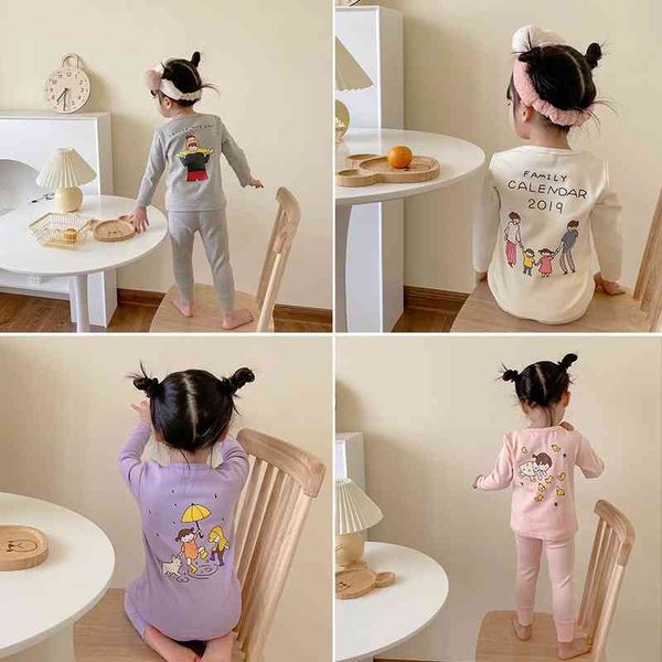 

children's korean back cartoon printing underwear set, Blue;red