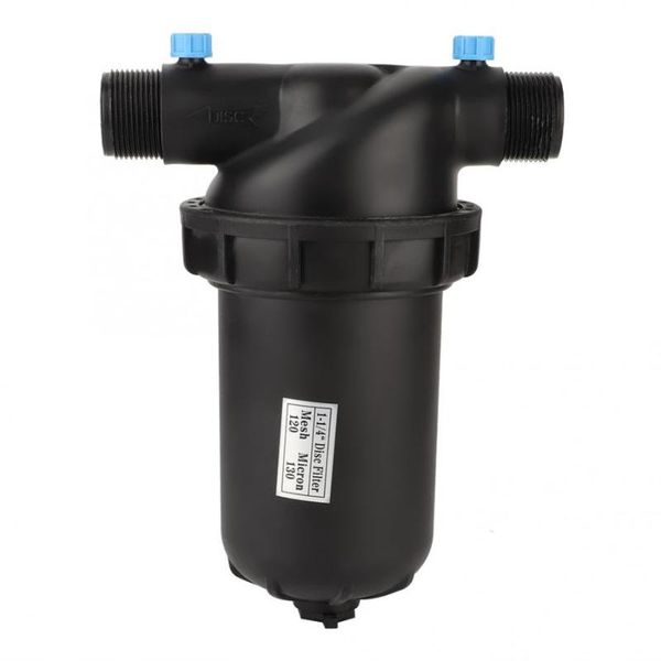 

watering equipments g1-1/4" male thread disc filter 120 mesh for gardening agriculture drip irrigation pump