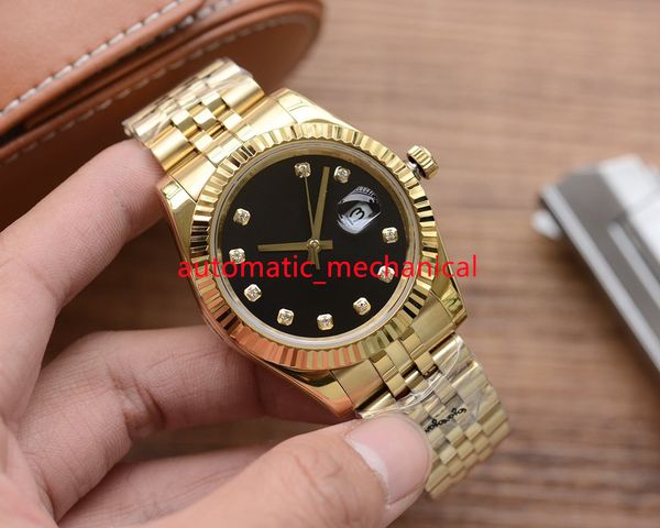 

new multicolor dial mens watch u1 factory 41mm 126334 gold band stainless steel jubilee automatic mechanical waterproof sapphire luxury wris, Slivery;brown