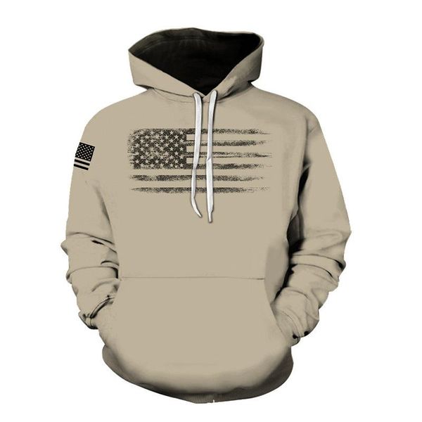 

men's hoodies & sweatshirts 2021 autumn winter vintage pattern printed hoodie men fashion long sleeve drawstring mens casual hooded sw, Black