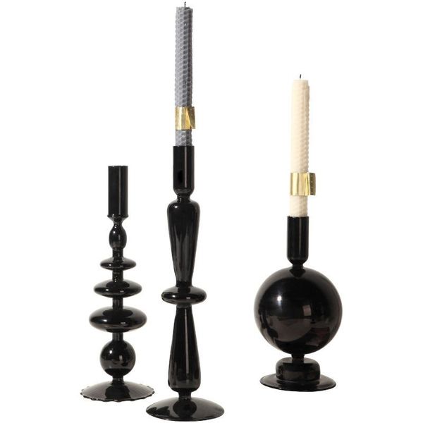 

candle holders nordic home decoration accessories for living room table glass holder geometric pendulum stand enfeite de mesa