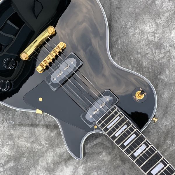 

chinese electric guitar.black custom guitarra guitars guitar