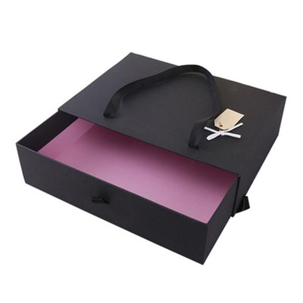 

gift wrap creative wedding candy box with souvenir drawer big red packing paper drop