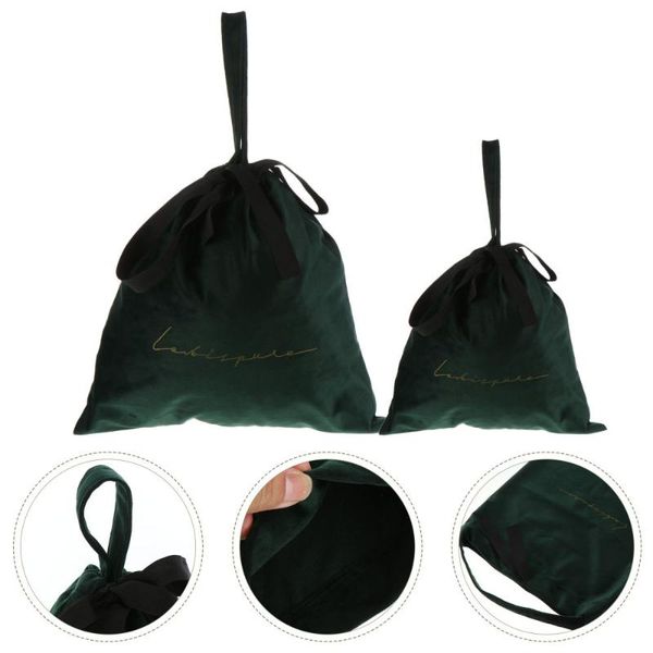 

storage bags 2pcs makeup pouch drawstring bag cosmetic for travel business