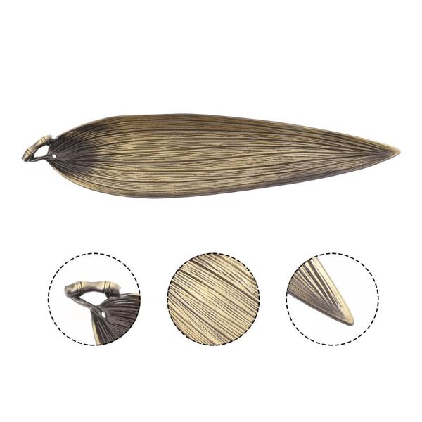 

fragrance lamps vintage incense censer household leaf shape stick holder home decor