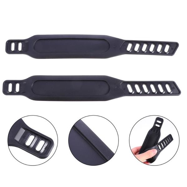 

ankle support 2 pcs exercise bike pedal straps cycling fix band, Blue;black