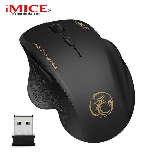 

wireless mouse ergonomic computer optical mause with usb receiver 6 buttons 2.4ghz mice 1600 dpi for lappc