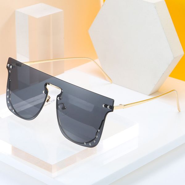 

a005 new conjoined lens sunglasses women usa fashion glasses ins personalized street sunglasses, White;black