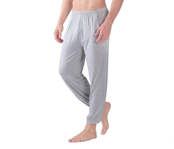 

2021 spring autumn new sleep pants plus size 3xl-6xl mens pajama pants lounge wear light/deep gray pijama casalby air, Black;red