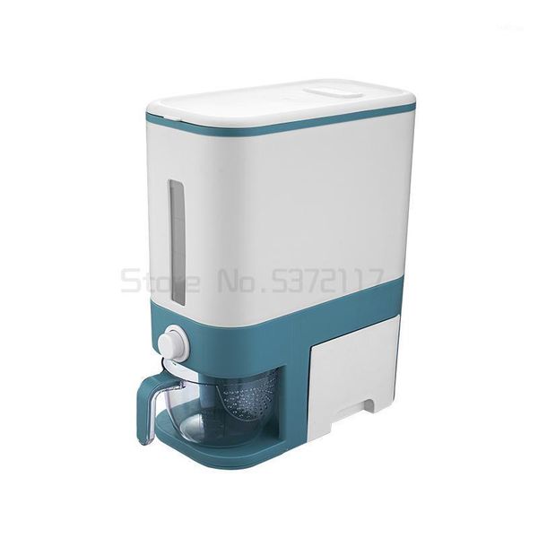 

storage bottles & jars sealed rice bucket household thickened metering jar insect proof moisture box
