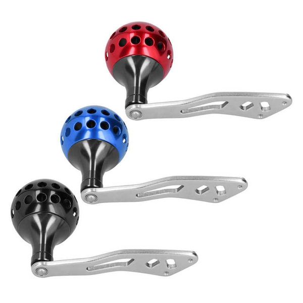 

single reel handle round hole rocker low-profile fishing reels conversion with baitcasting