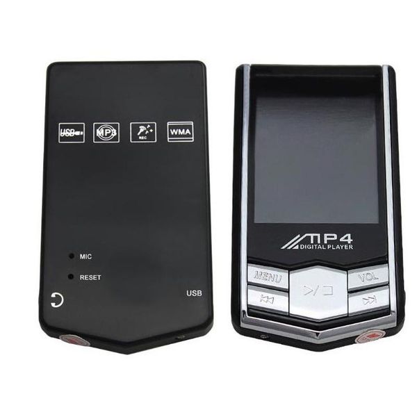 

& mp4 players metal portable 32gb slim 1.8" inch lcd hd mp3 player music fm radio recording function