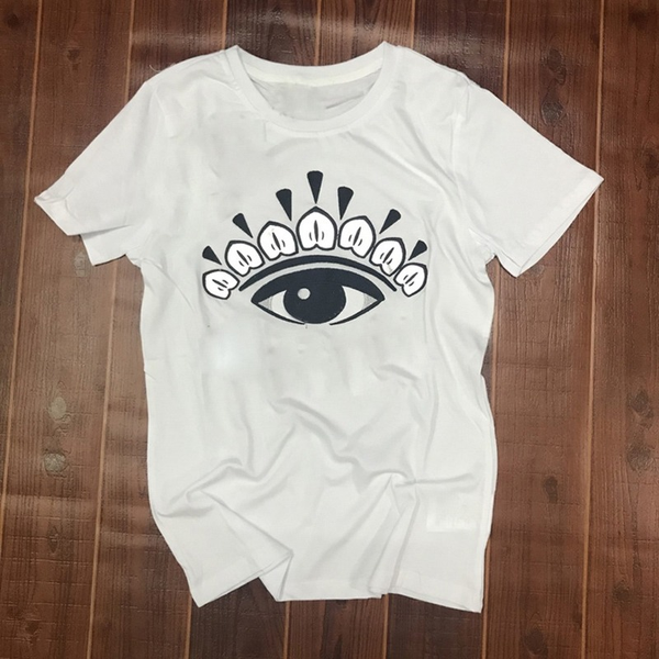 

print femmes women t-shirt short sleeve cotton vintage girls luxury tshirt lady women embroidery tees, White;black