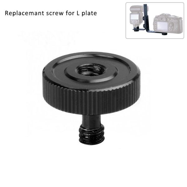 

1/4 male to female screw adapter for l type flash bracket po studio accessories tripod camera lighting