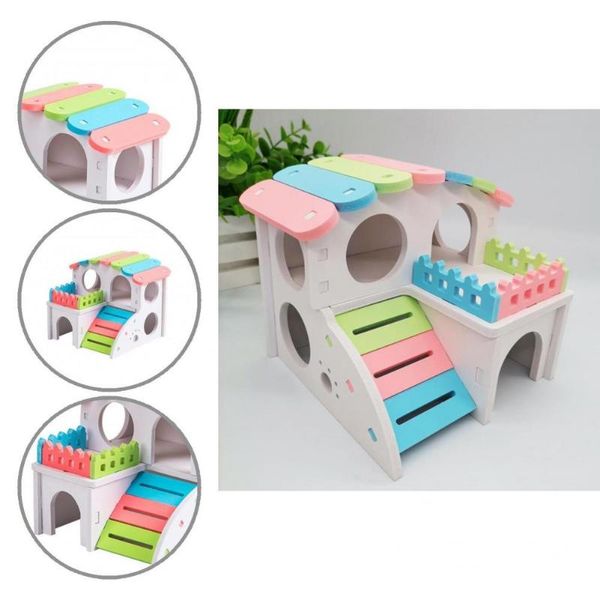 

small animal supplies safe hamster nest hideout toy house leisure easy cleaning